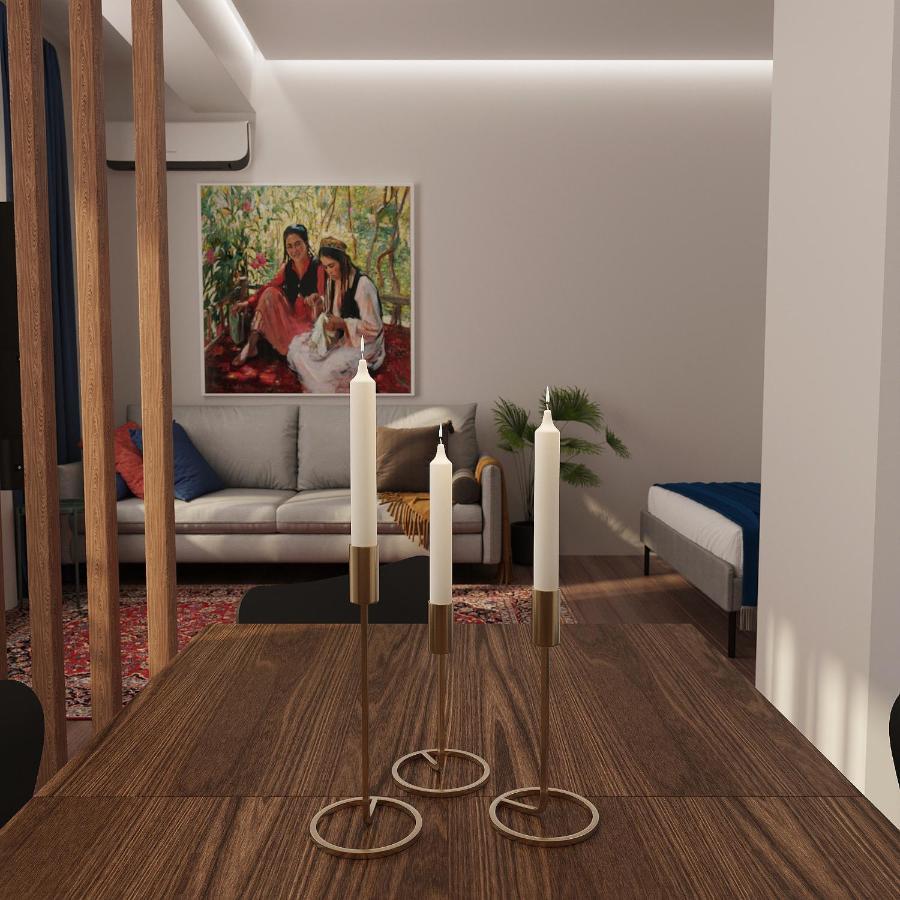 Blueloft 52 I Tashkent Apartment With Balcony Bagian luar foto